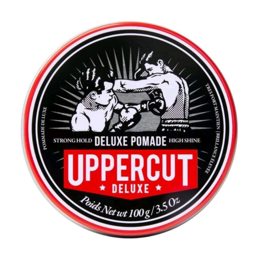 Sáp Vuốt Tóc Nam Cao Cấp Uppercut Deluxe Pomade tạo kiểu giữ nếp cao,bóng lịch lãm cổ điển