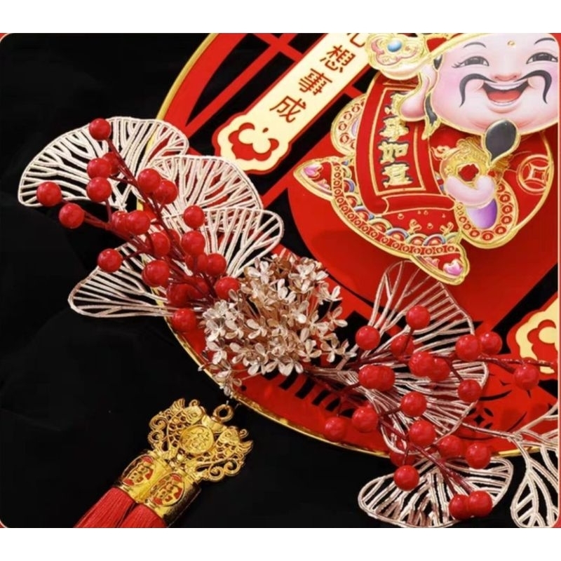 Vòng Treo Cửa Ông Thần Tài Lắc Lư Gọi Tài Lộc - Dãy Treo Thần Tài Mai Mắn Tài Lộc Ngày Tết