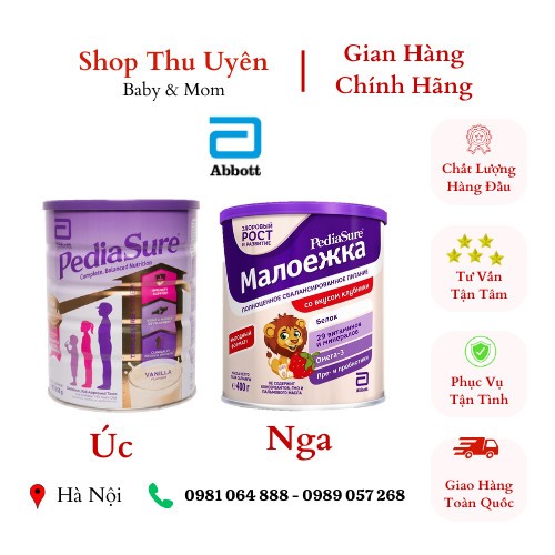Sữa Pediasure Cho Bé 12M - 10Y
