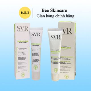  Bộ Đôi Kem Dưỡng SVR Sebiaclear Mat Pore & SVR Gel Active thu nhỏ lỗ chân lông kiềm dầu BeeSkincare 