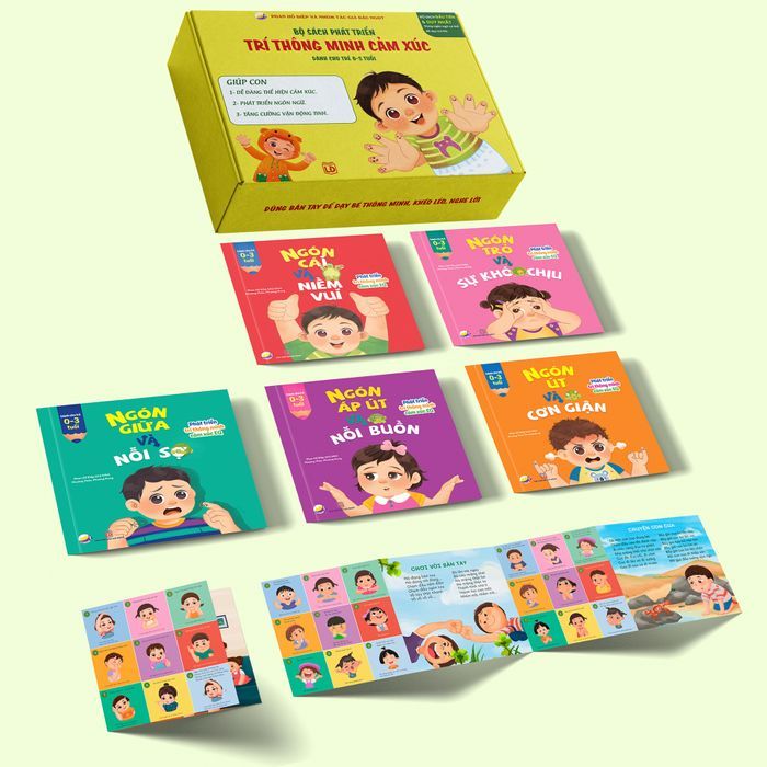 SP PHÁT TRIỂN TRÍ THÔNG MINH CẢM XÚC EQ 0-3 TUỔI - Phan Hồ Điệp