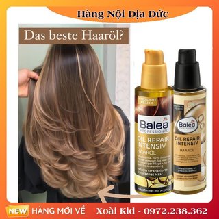 [Hàng nội địa Đức] Tinh dầu dưỡng tóc Balea của Đức giúp tóc mềm mại