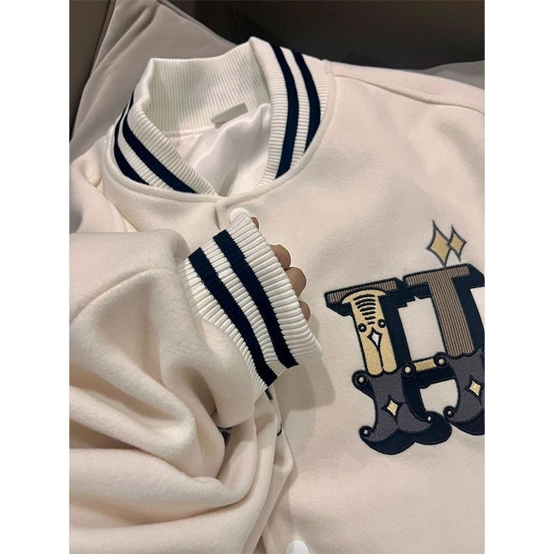 Áo Khoác bomber Chữ H nam nữ unisex , Áo khoác bóng chày chất nỉ bông mềm mịn HOT 2023 M02