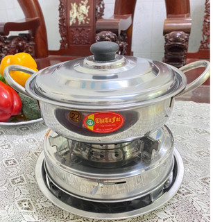 Mâm Lót  Bếp Cồn Inox