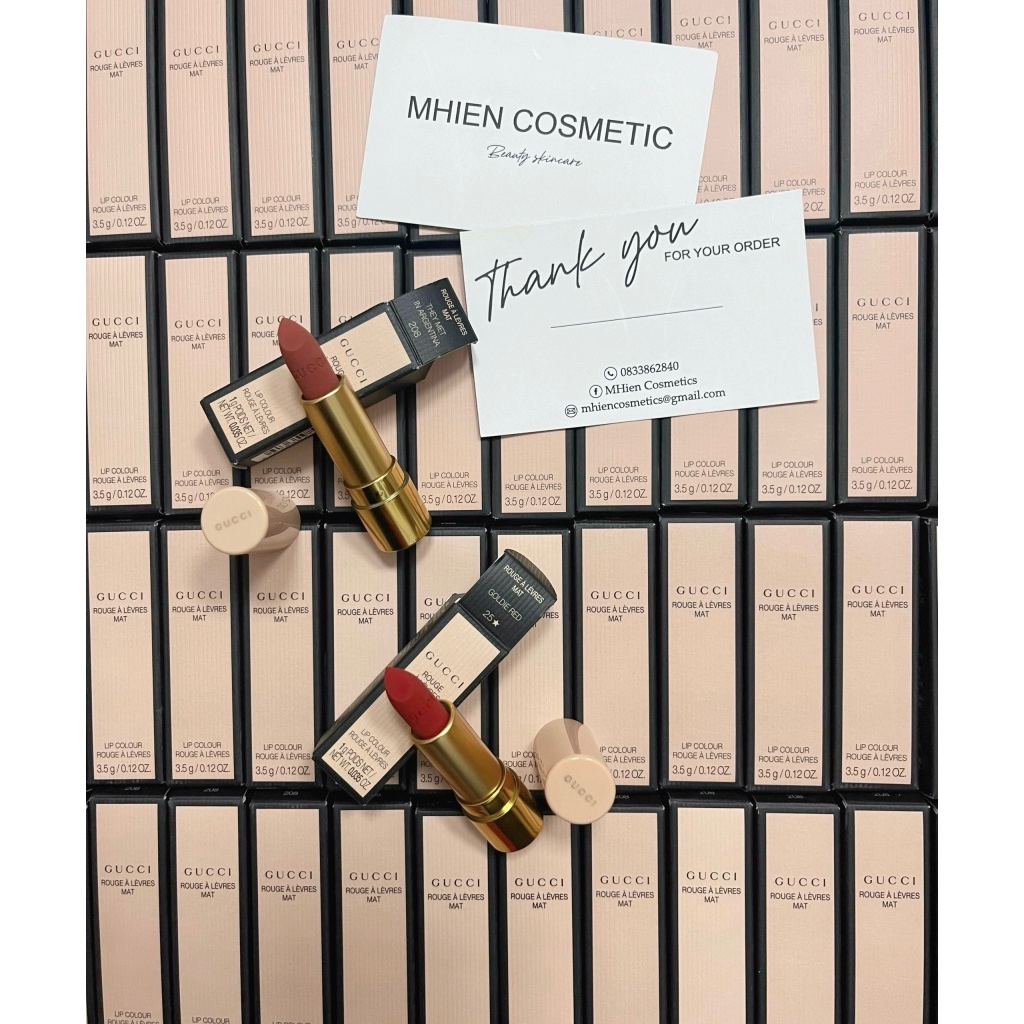 Son Thỏi Gucci Mini Màu 208, 505, 25 Fullbox