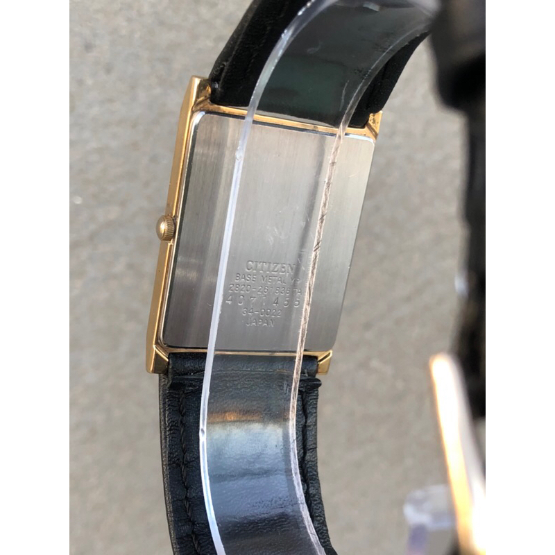 Đồng hồ NAM CITIZEN QUARTZ TANK NHẬT HÀNG 2hand