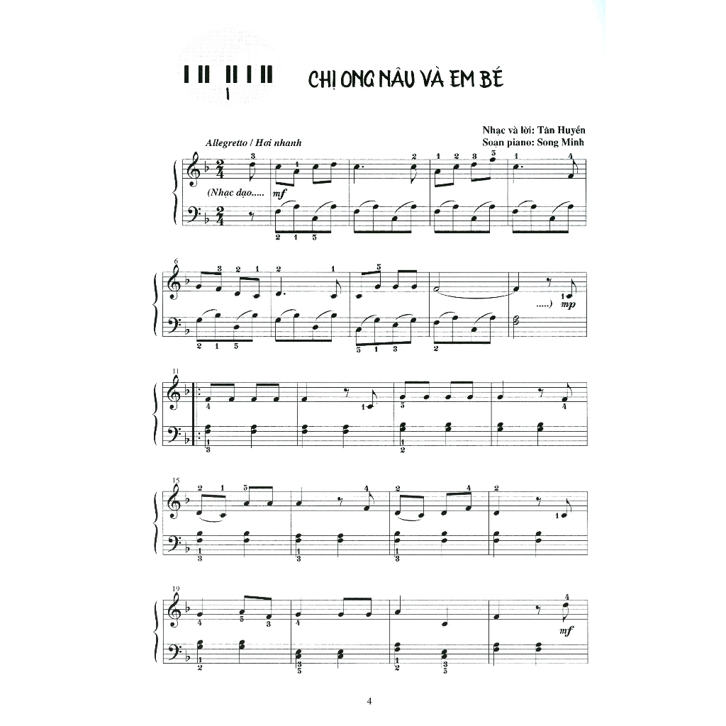 Sách - Những Nhạc Khúc Hay Và Dễ Soạn Cho Đàn Piano