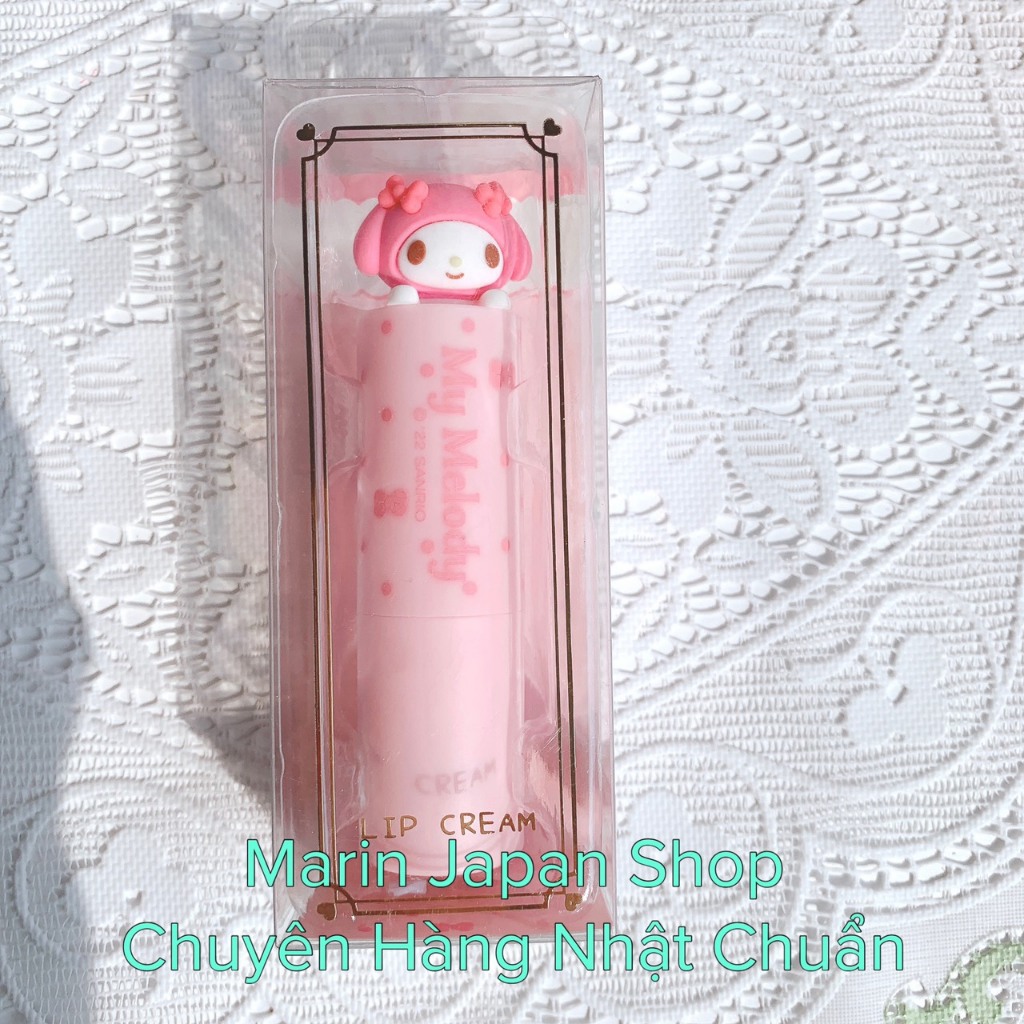 Son dưỡng ẩm bản siêu cute Lip Cream của Hello Kitty và My Melody Sanrio Nhật Bản