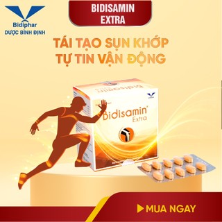Bidisamin extra- Tái tạo sụn khớp - Hộp 100 viên