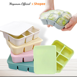 Khay Silicone Trữ Đông Đồ Ăn Dặm Baby'si, Hộp Trữ Thức Ăn Cho Bé, Hộp Đựng Thực Phẩm