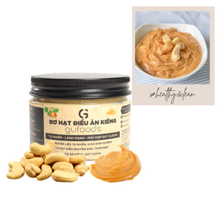 Bơ hạt ăn kiêng GUfoods (đậu phộng /ca cao /hạt điều /hạnh nhân) - Tự nhiên, Lành mạnh, Eat clean (150g/400g)
