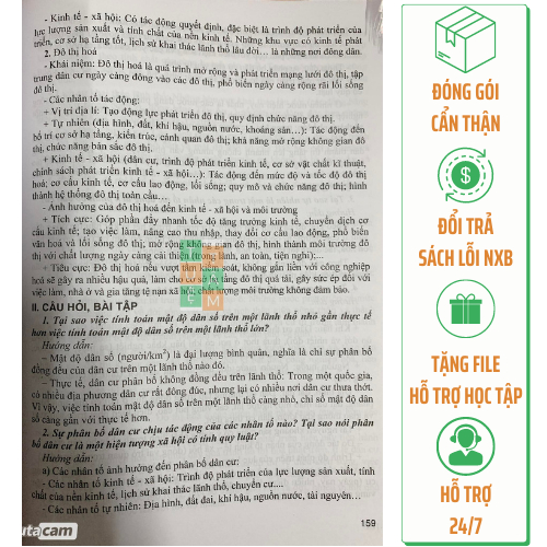 Sách - Câu hỏi và bài tập bồi dưỡng học sinh giỏi Địa lí lớp 10