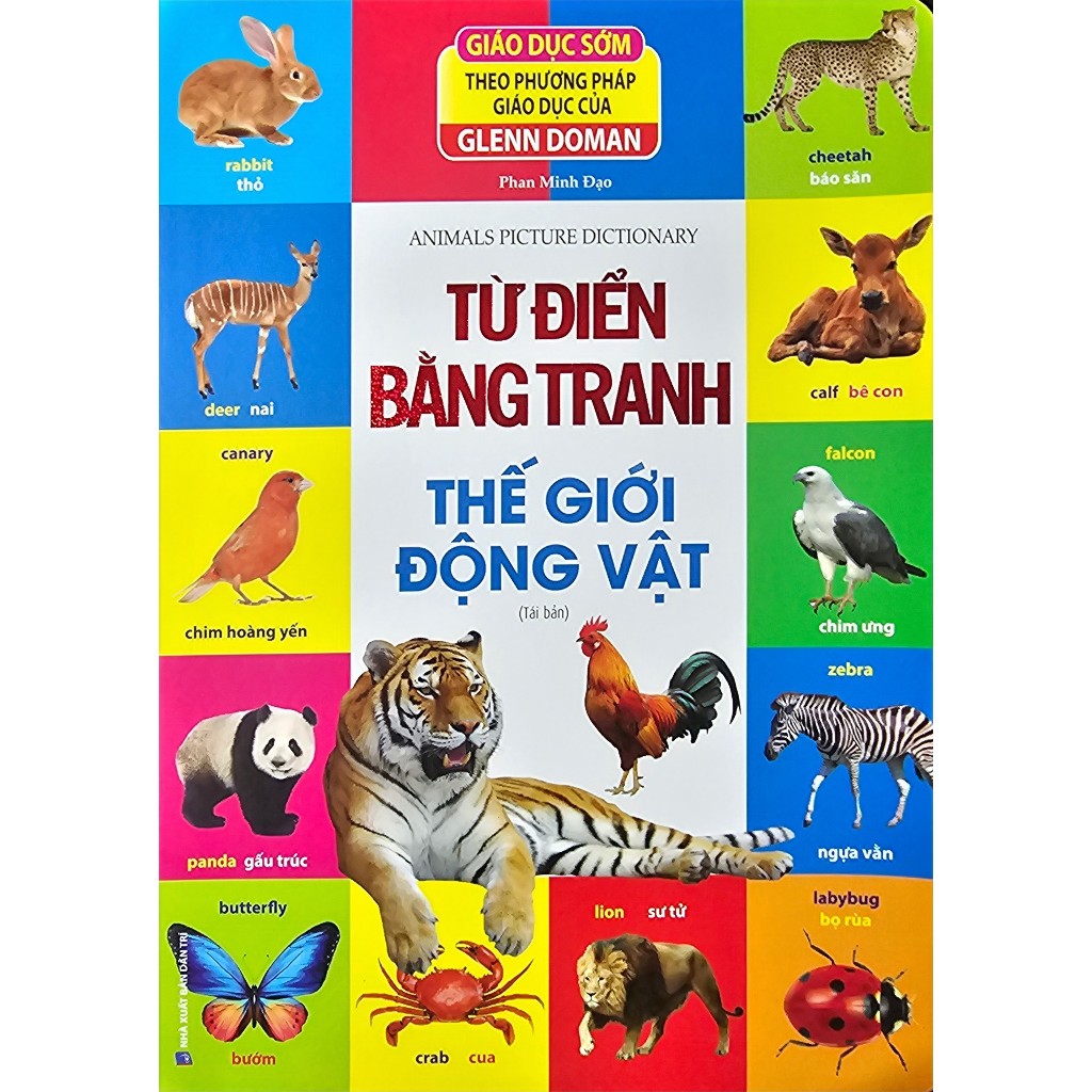 Sách - Từ Điển Bằng Tranh Rau Củ Quả + Thế Giới Động Vật + Bảng Chữ Cái + Phương Tiện Giao Thông + Cờ Các Quốc Gia....