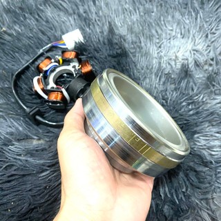 Combo lửa vô lăng max vớt cân bằng + thớt đề + cuộn lửa 6 cục dùng cho WAVE / DREAM / Ex 50 / SI 50 / SYM