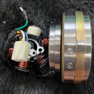Combo lửa vô lăng max vớt cân bằng + thớt đề + cuộn lửa 6 cục dùng cho WAVE / DREAM / Ex 50 / SI 50 / SYM
