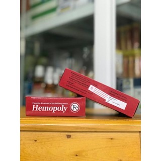 Sắt bổ máu HEMOPOLY 20 ống [ CHÍNH HÃNG ]