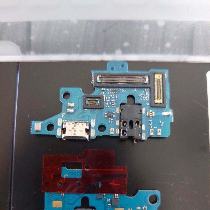 Cụm Chân Sạc SM A71/ SM-A715F. Bo mạch sạc Samsung A71/ SM A715F. Hàng Zin Bóc Máy.