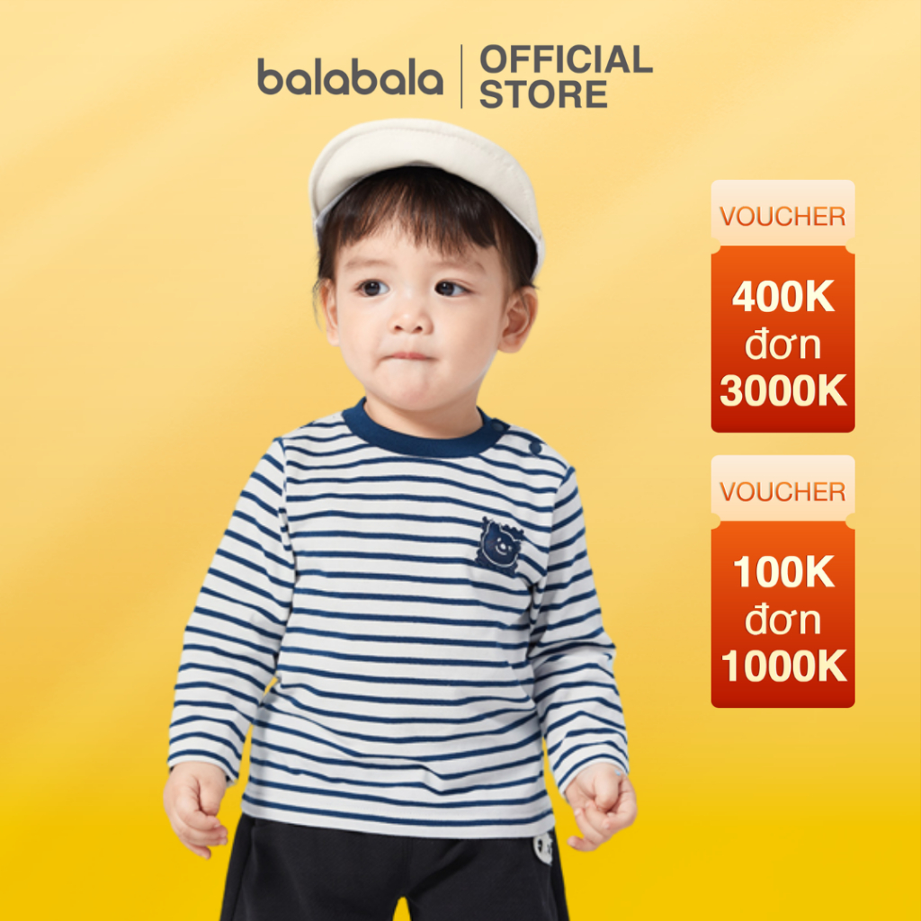 Áo thun dài tay họa tiết đáng yêu BALABALA - BABY dành cho trẻ em 200323100201