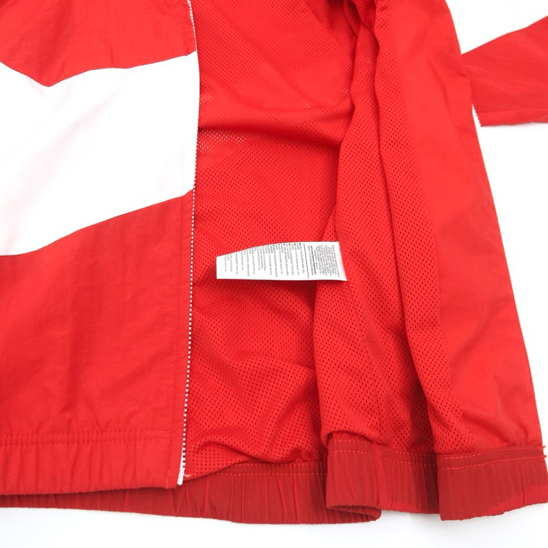 Áo Khoác Gió Unisex Nam Nữ Nike Sportswear Big Swoosh Woven Jacket - Đỏ