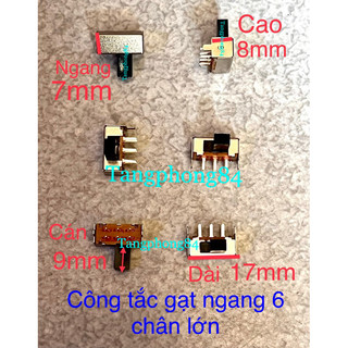 Công tắc gạt ngang 6 chân lớn loại tốt