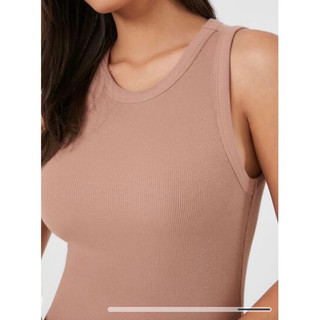 (Size S-L form ôm) Đầm thun gân xuất dư, F21