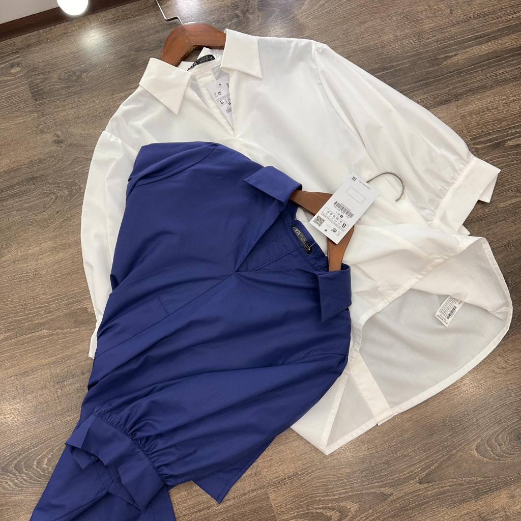 Sơ mi thô cúc sau lưng A929