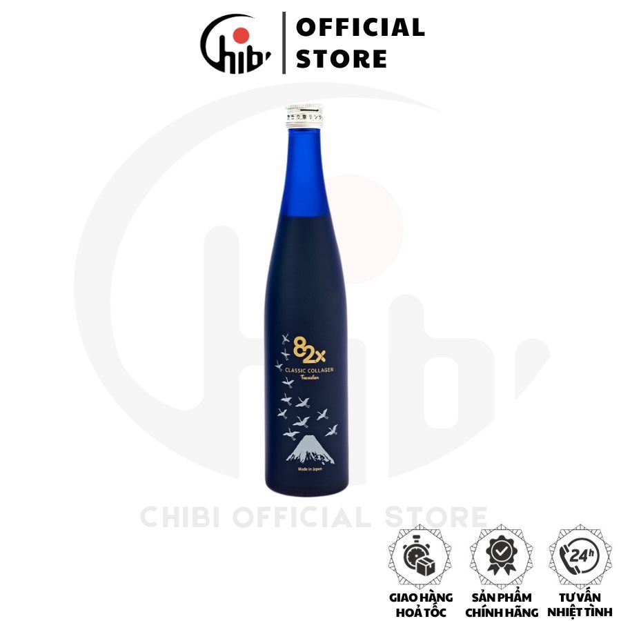 82X Fucoidan Collagen nước uống làm đẹp da chứa 120.000mg Collagen và Fucoidan Từ Tảo Nâu Mozuki ( 500ml/chai)