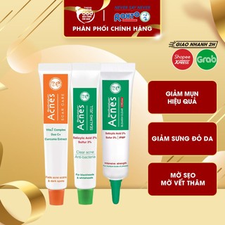 Kem Dưỡng Dạng Gel Giúp Mờ Sẹo, Làm Mờ Vết Thâm, Giảm Mụn Đầu Đen Và Mụn Đầu Trắng Acnes Scar Care 12g