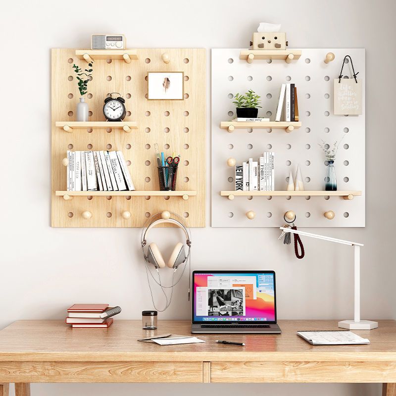 Bảng PEGBOARD, giá treo tường để đồ dùng, treo tranh ảnh, móc khoá decor phòng cực xinh GP295