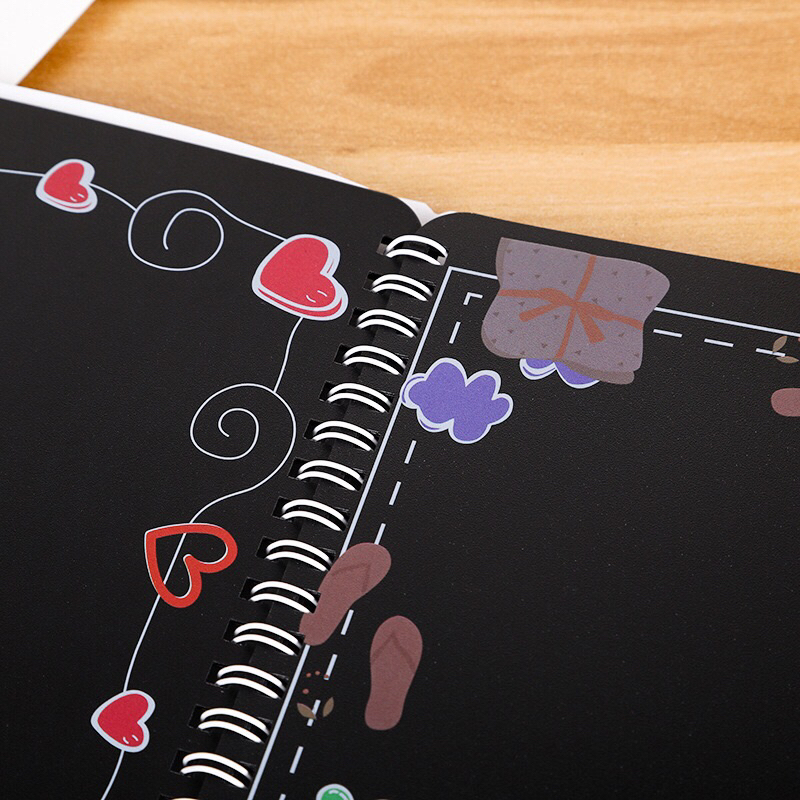 SÁCH VẼ XOÁ ĐƯỢC 12 TRANG CHO BÉ