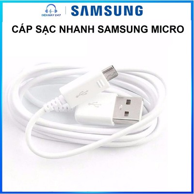 Cáp sạc samsung Micro - Usb (dài 1.2m)