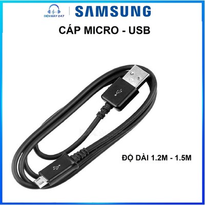 Cáp Sạc Cho Samsung Galaxy J2 J3 J4 J5 J6 J7 / S4 S5 S6 S6 Edge S7 S7 Edge..- Lỗi 1 đổi 1