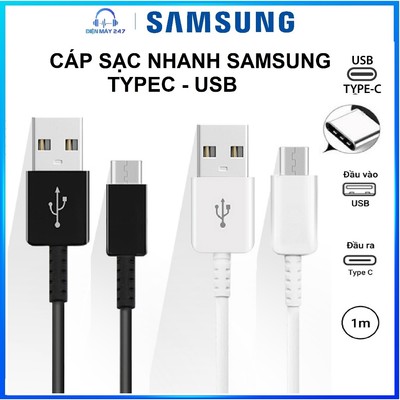 Cáp Sạc Nhanh Samsung TypeC - Hàng chính hãng