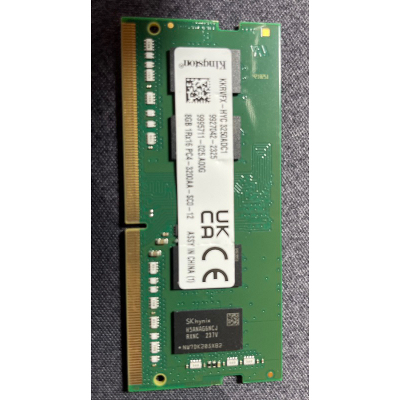 Bộ nhớ Ram cho laptop Samsung/Kingston DDR4 8GB-3200MHz