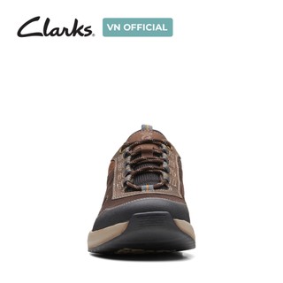 Giày Sneaker Da Nam Clarks - Wellman Trail