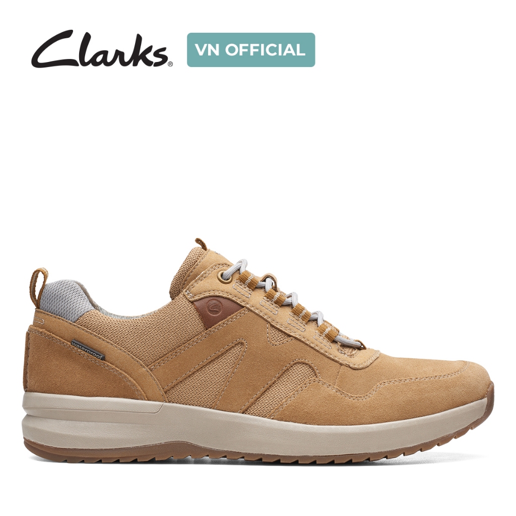 Giày Sneaker Da Nam Clarks - Wellman Trail