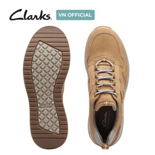 Giày Sneaker Da Nam Clarks - Wellman Trail