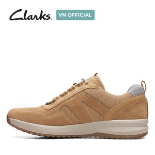 Giày Sneaker Da Nam Clarks - Wellman Trail