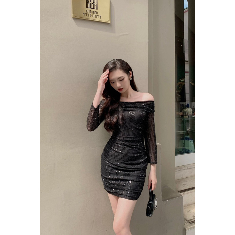 Váy ôm body sexy tôn dáng dành cho quý cô hàng thu đông