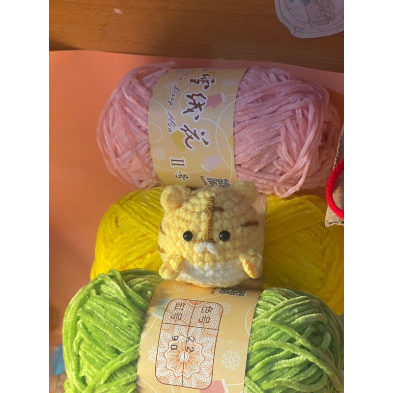 Móc khóa hổ vàng con đáng yêu treo balo