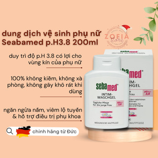 Dung dịch vệ sinh phụ nữ Seba med Đức 200ml