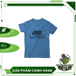 Áo Thun Thương Hiệu Optimum Nutrition Cá Tính Màu Xanh Ngọc - Fan ON - Chính hãng