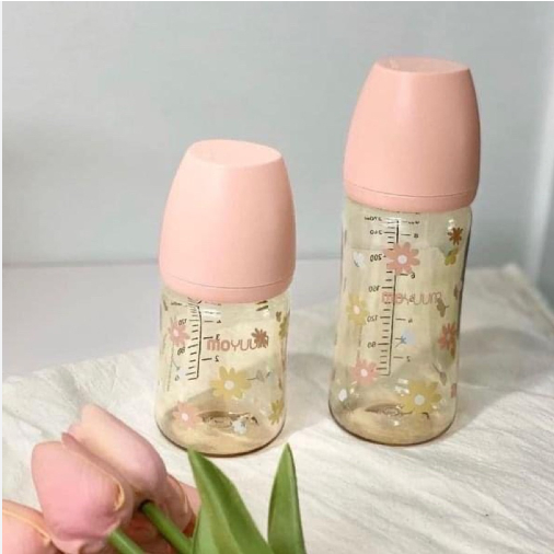 Bình Sữa Moyuum Cao Cấp Ti Siêu Mềm Hàn Quốc 170ml 270ml🍀CHÍNH HÃNG