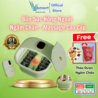 Bồn Ngâm Chân Massage Hồng Ngoại Cao Cấp