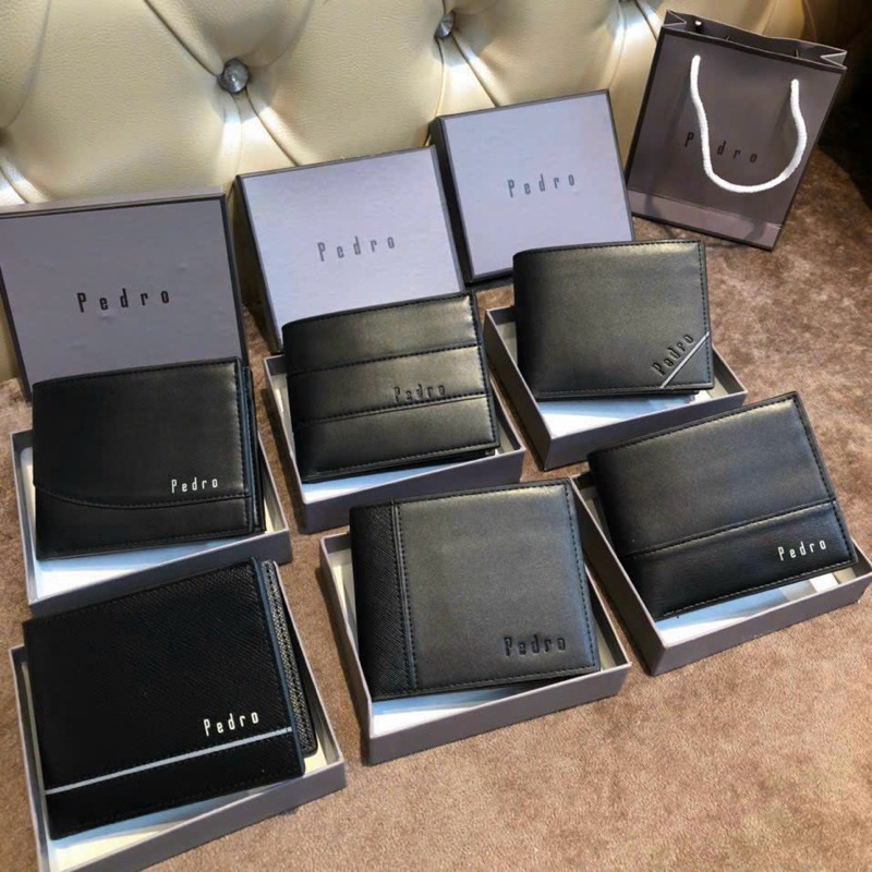 Ví perdo nam gập có dáng vuông và dọc fullbox