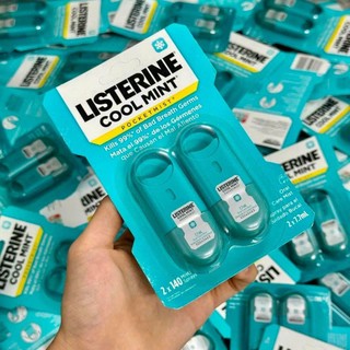 Xịt thơm miệng Listerine set 2 cái