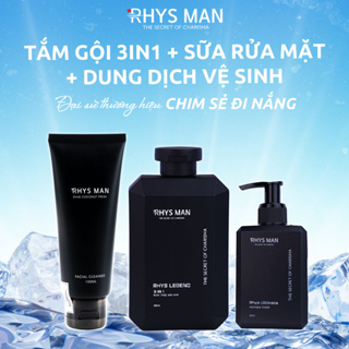 COMBO 3 SP Sữa tắm gội nam 3in1 350 ml & Sữa rửa mặt nam 100ml & Dung dịch