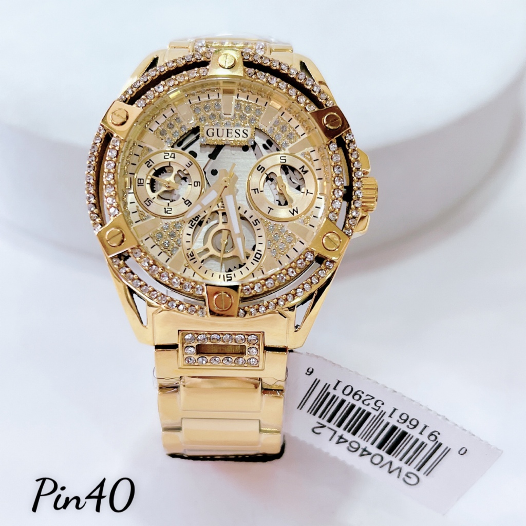 Đồng Hồ Nữ Nam Unisex Guess GW0464L1 GW0464L2 GW0464L4 Fullbox , DâyThép , Size 40mm