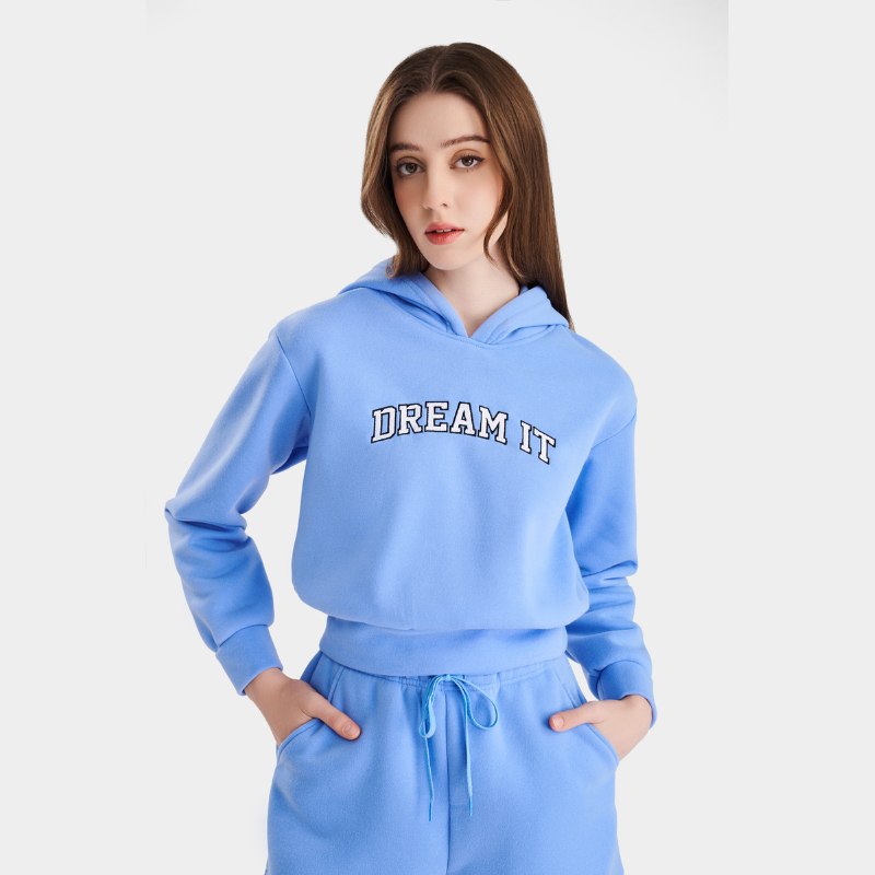 Áo Hoodie Thêu Chữ Dream It - CBSH100523