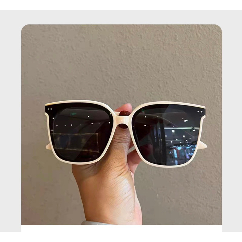 Kính Râm Hiệu Mắt Kính Nam Nữ Locell2025 Cao Cấp Siêu Bền Chống Tia UV trà - cam - trắng sữa - xám tây